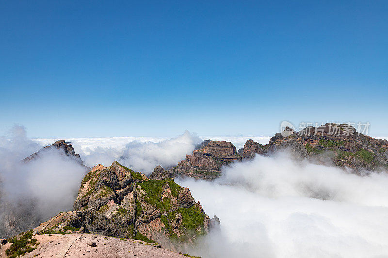 Pico do ariiro峰，马德拉岛，葡萄牙